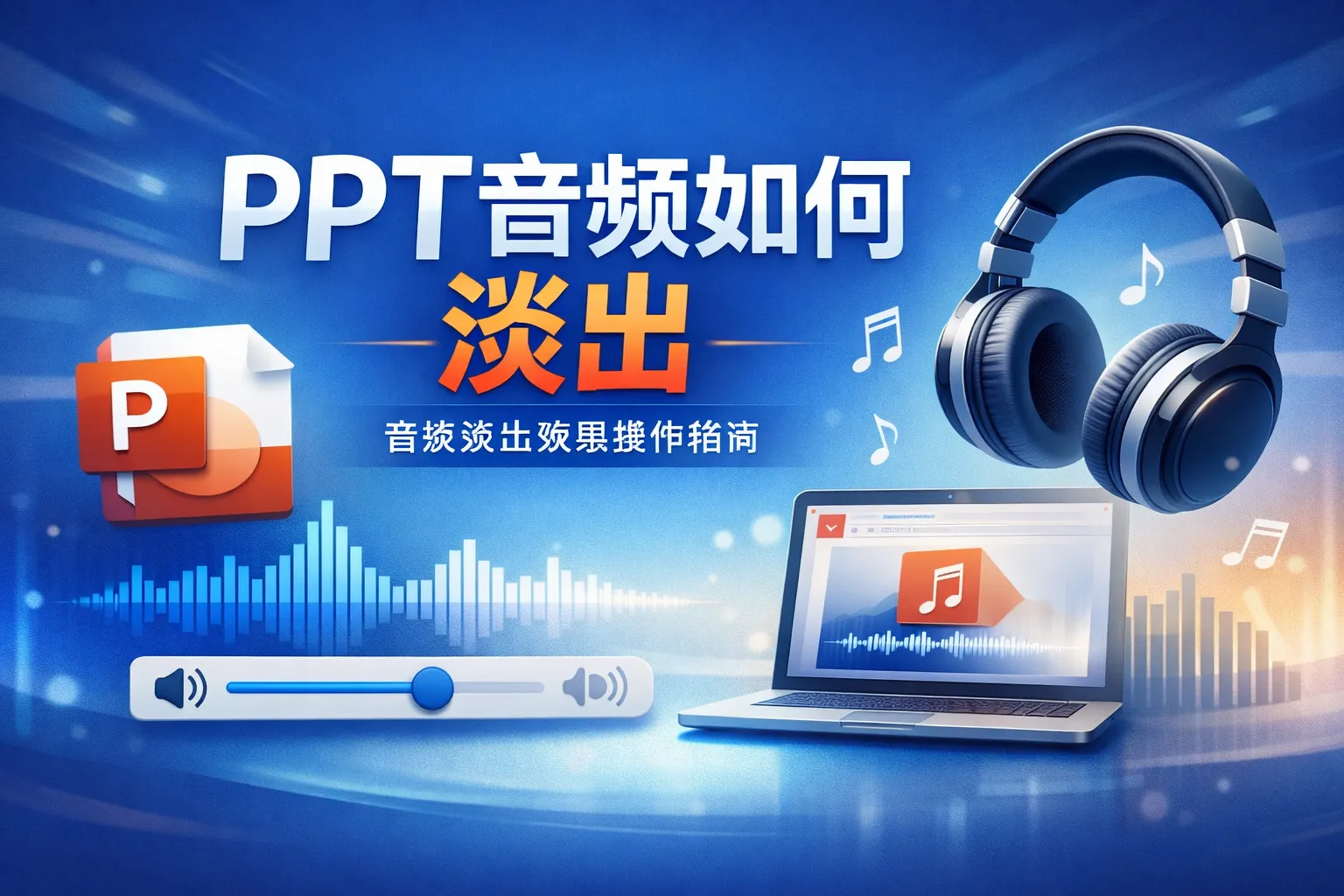 ppt音频如何淡出