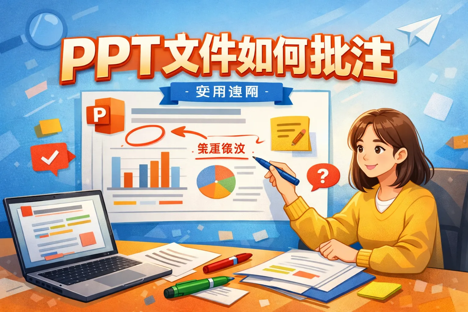 ppt文件如何批注