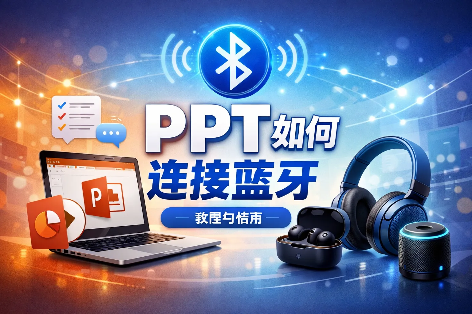 ppt如何连接蓝牙