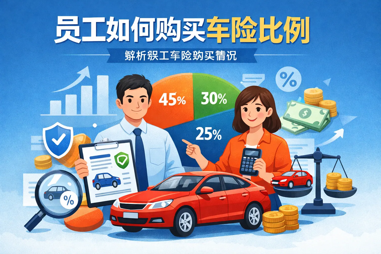 员工如何购买车险比例