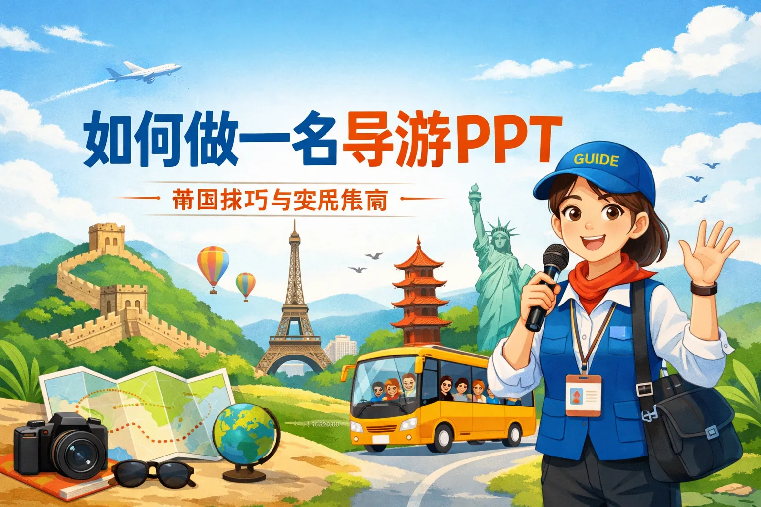 如何做一名导游ppt