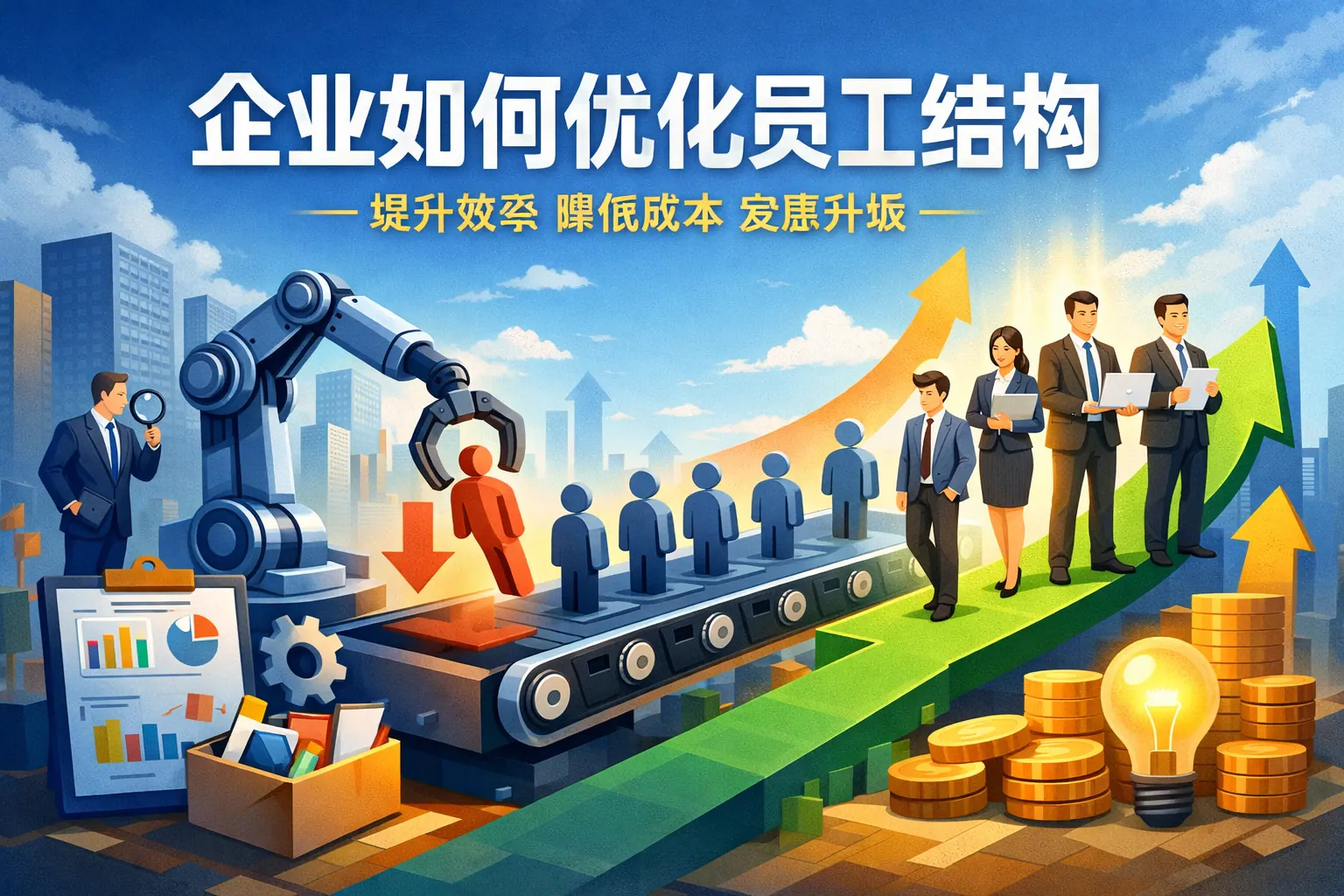 企业如何优化员工结构