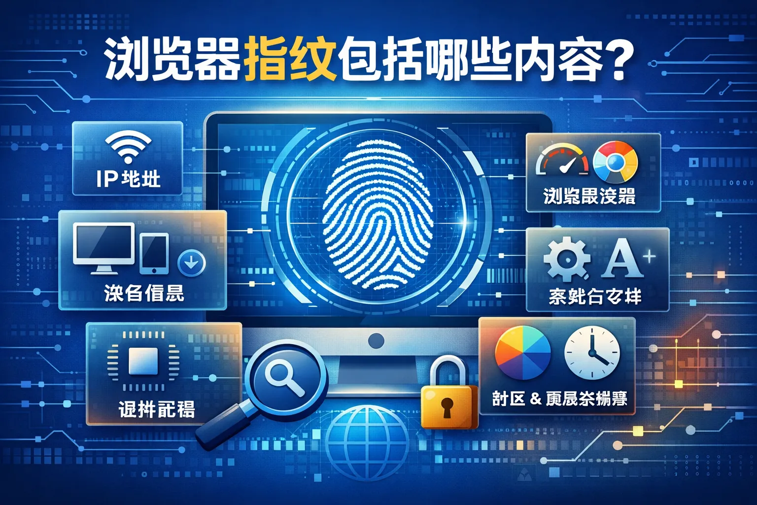 浏览器指纹包括哪些内容