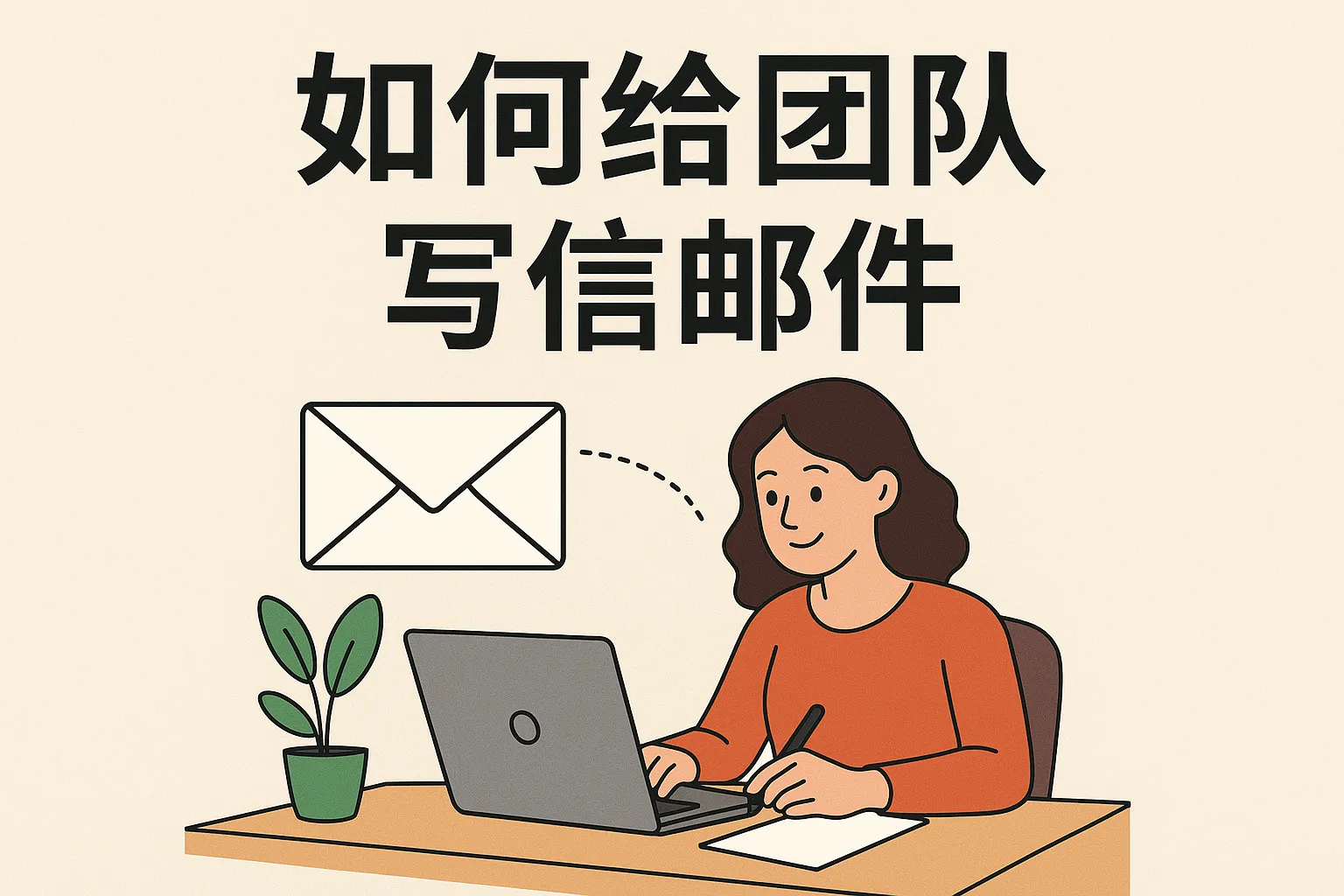 如何给团队写信邮件