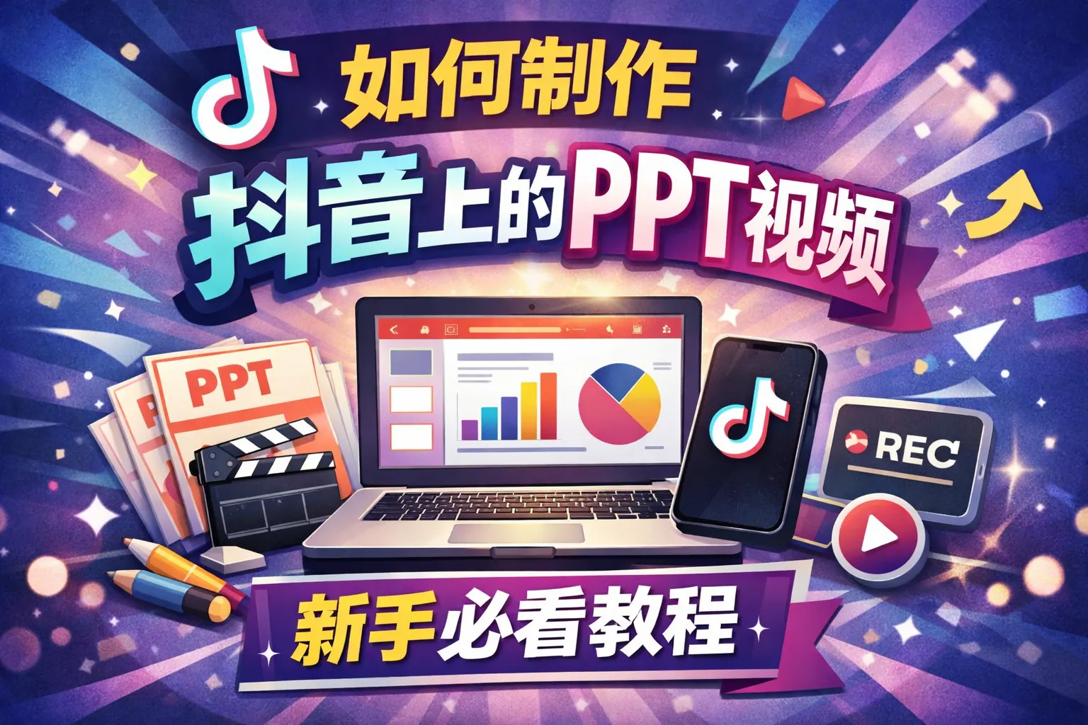 如何制作抖音上的ppt视频
