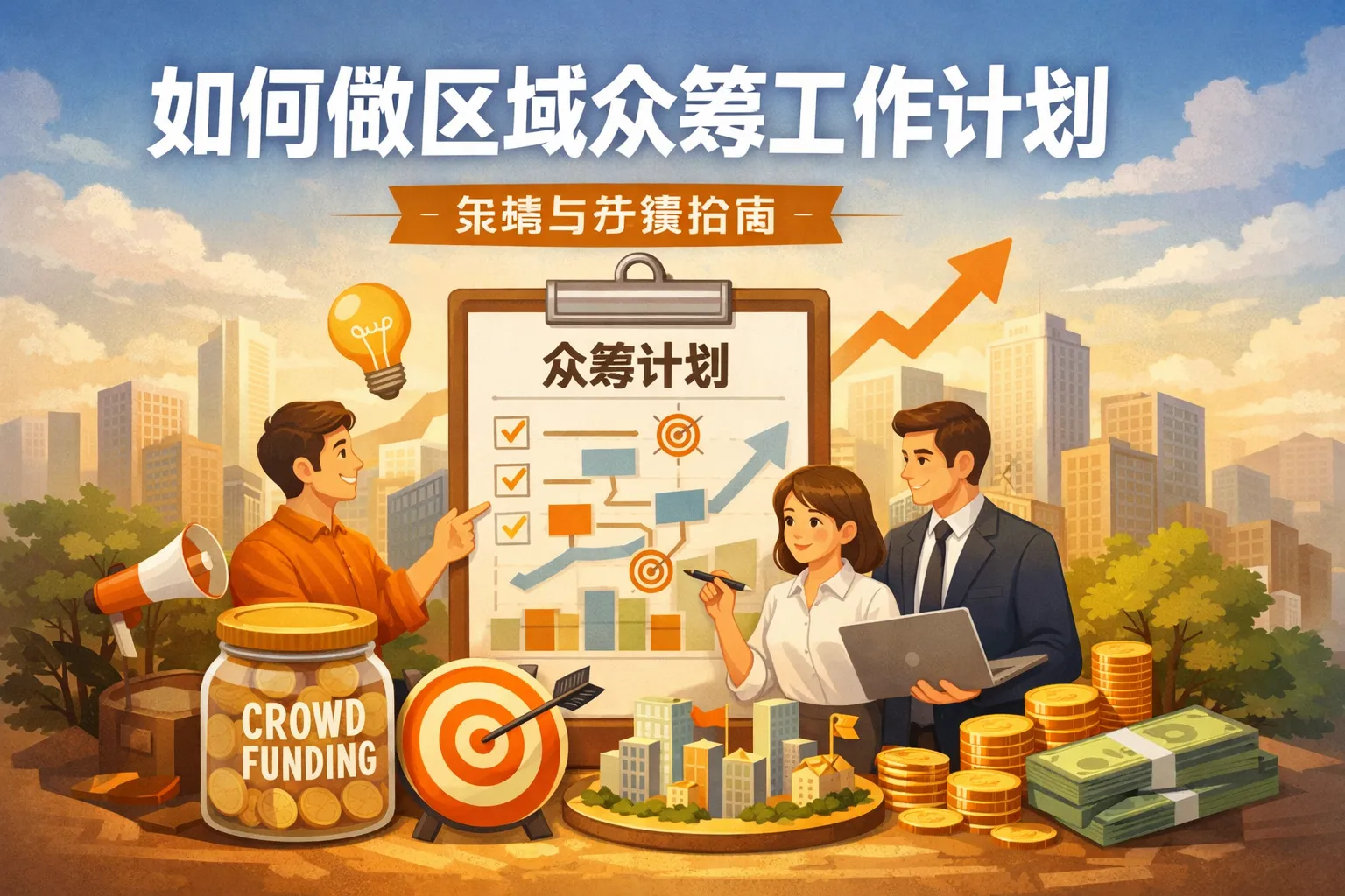 如何做区域众筹工作计划