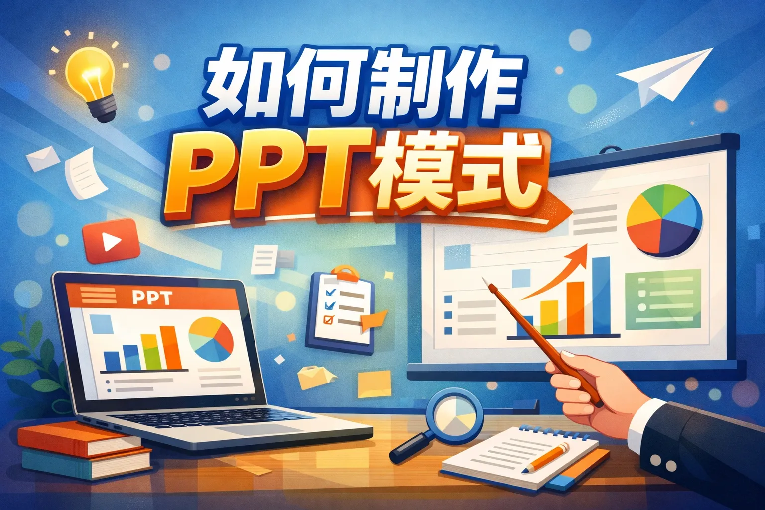 如何制作ppt模式