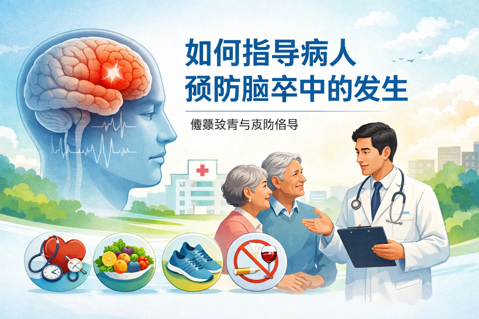 如何指导病人预防脑卒中的发生ppt