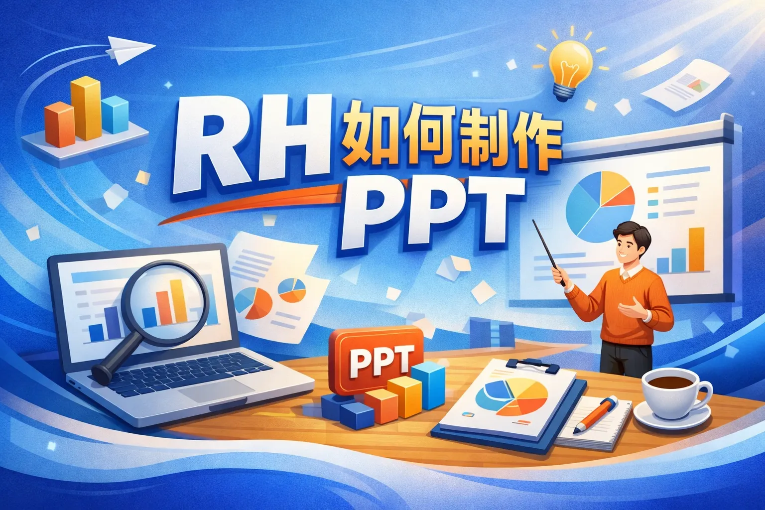 rh如何制作ppt