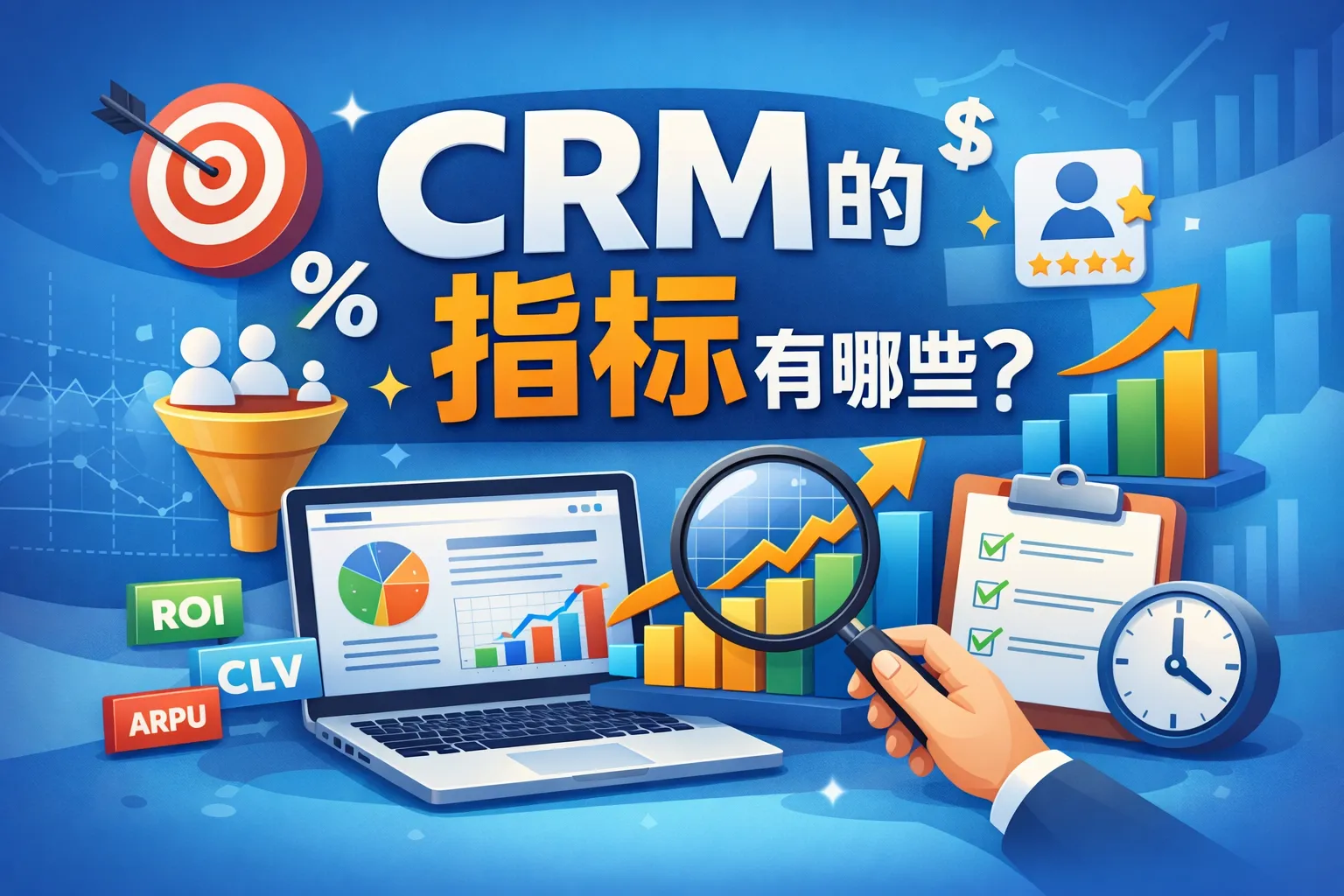 crm的指标有哪些