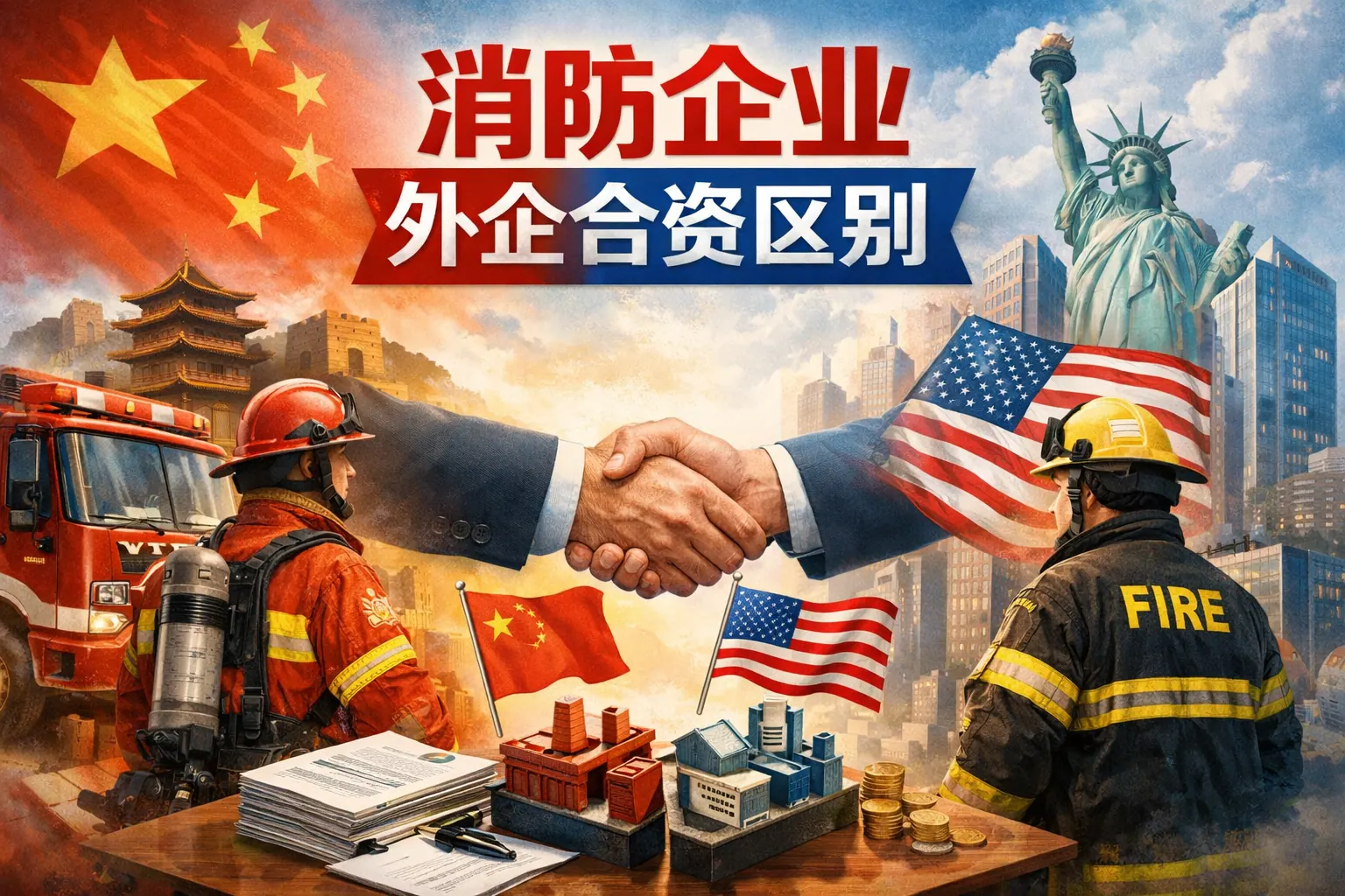 消防企业外企合资区别
