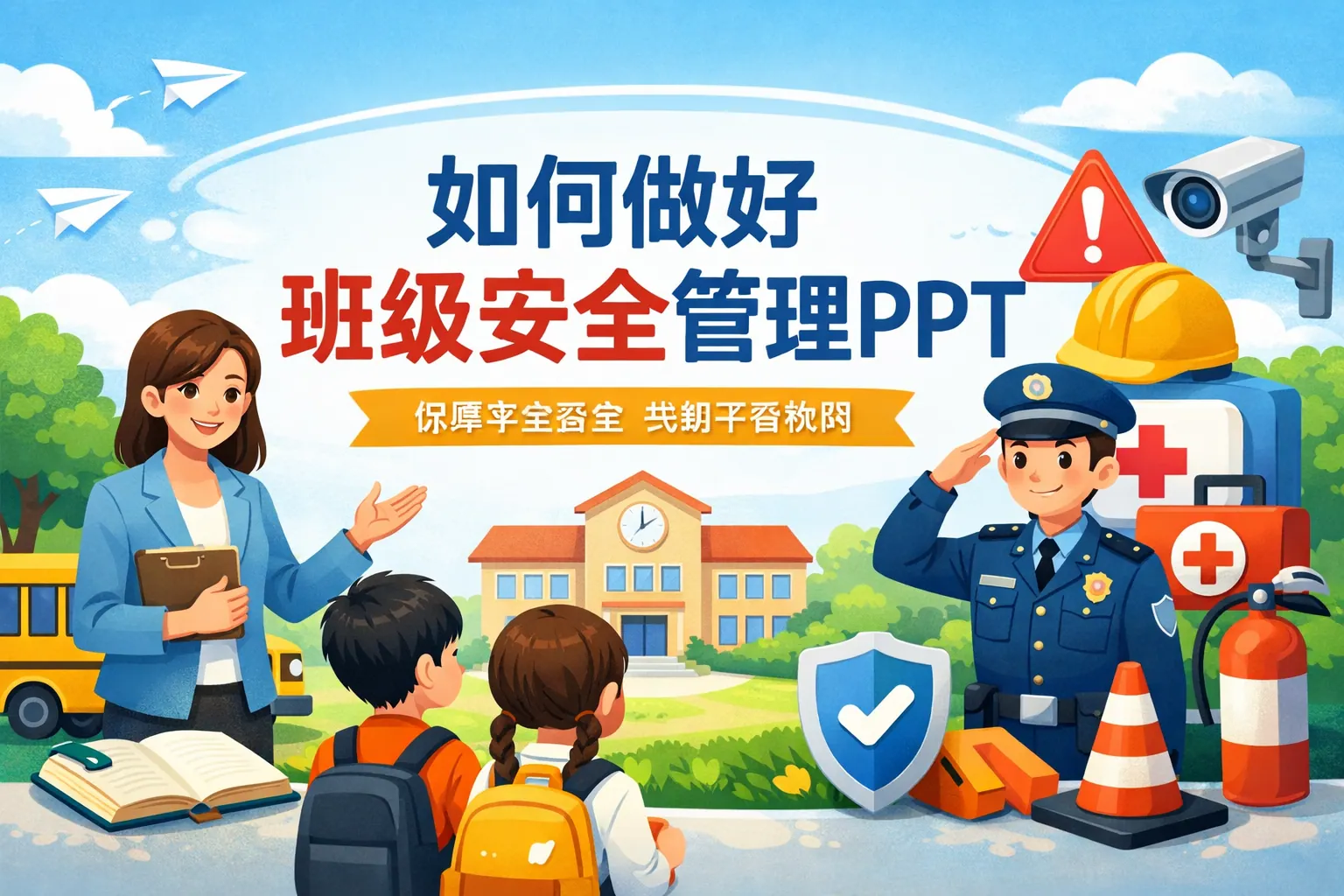 如何做好班级安全管理ppt