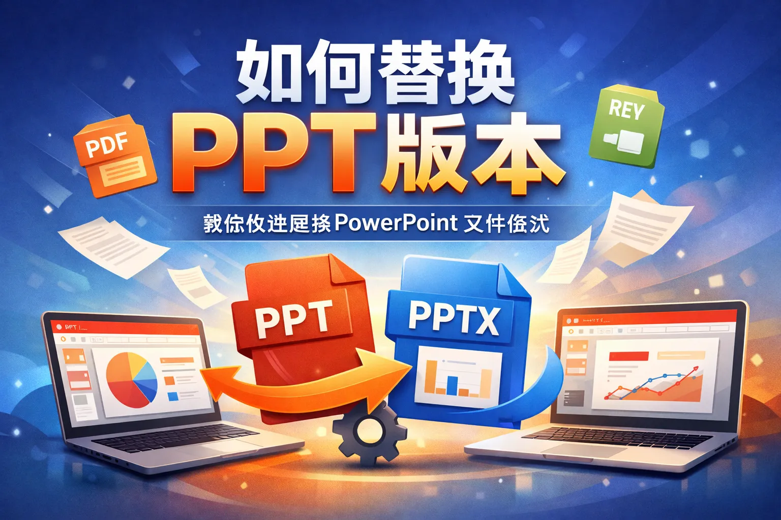 如何替换ppt版本