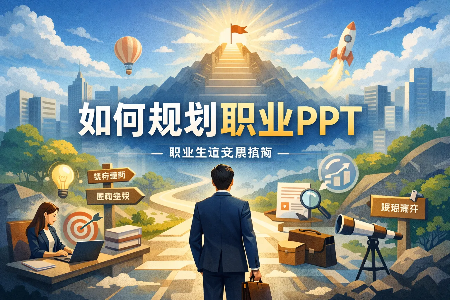 如何规划职业ppt