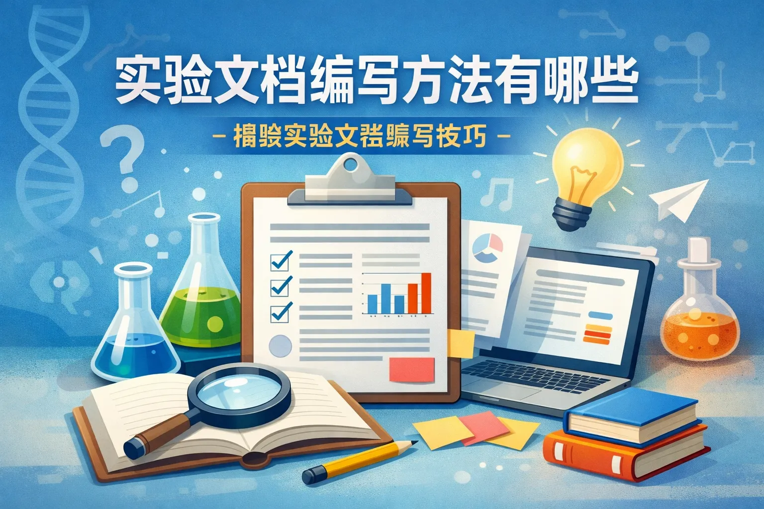 实验文档编写方法有哪些