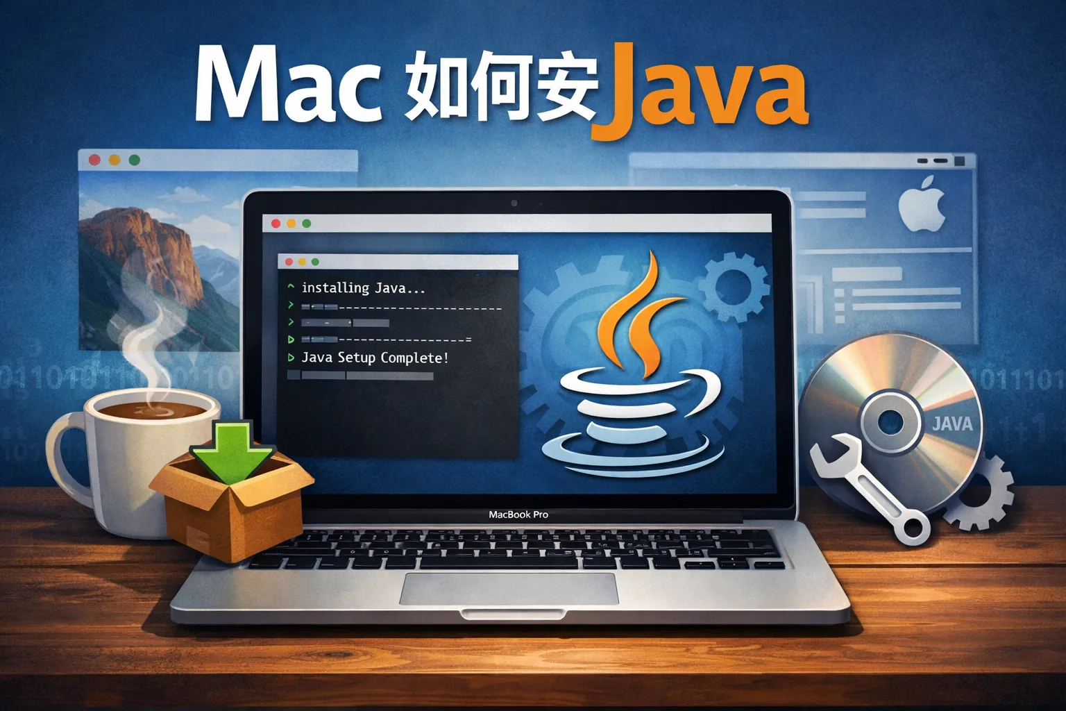 mac如何安java