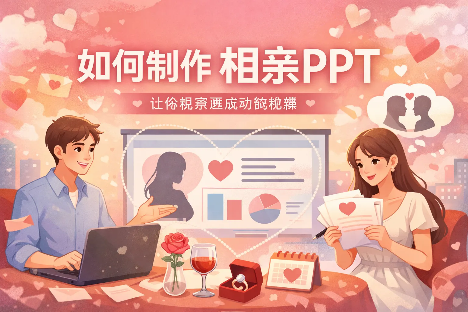如何制作相亲ppt