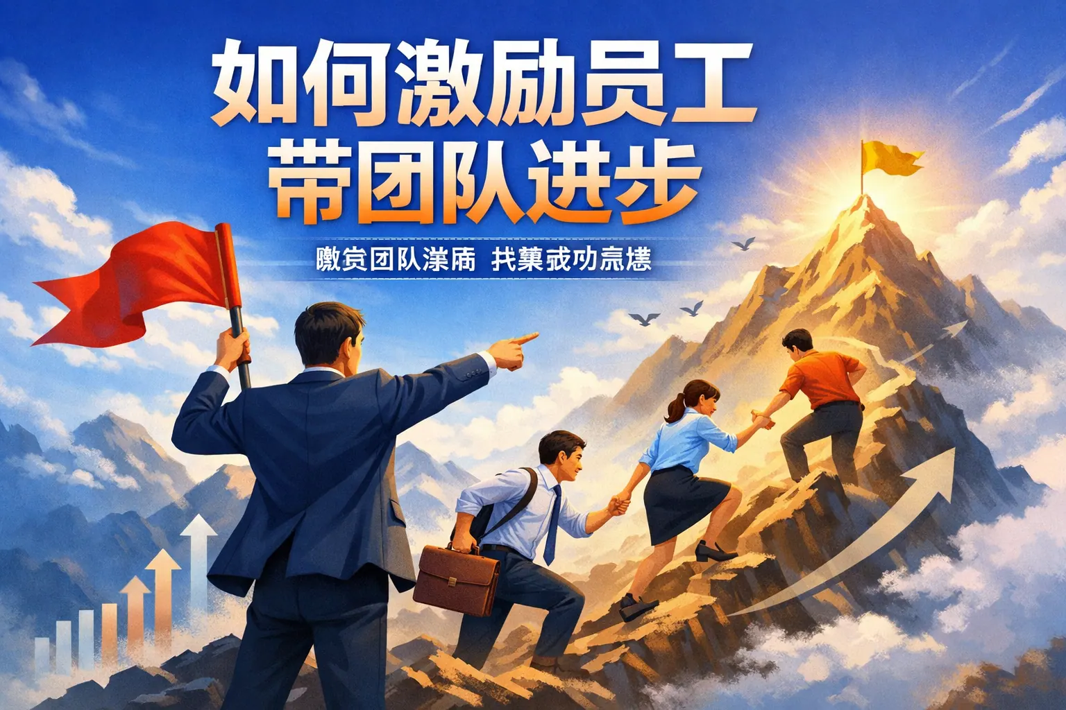如何激励员工带团队进步