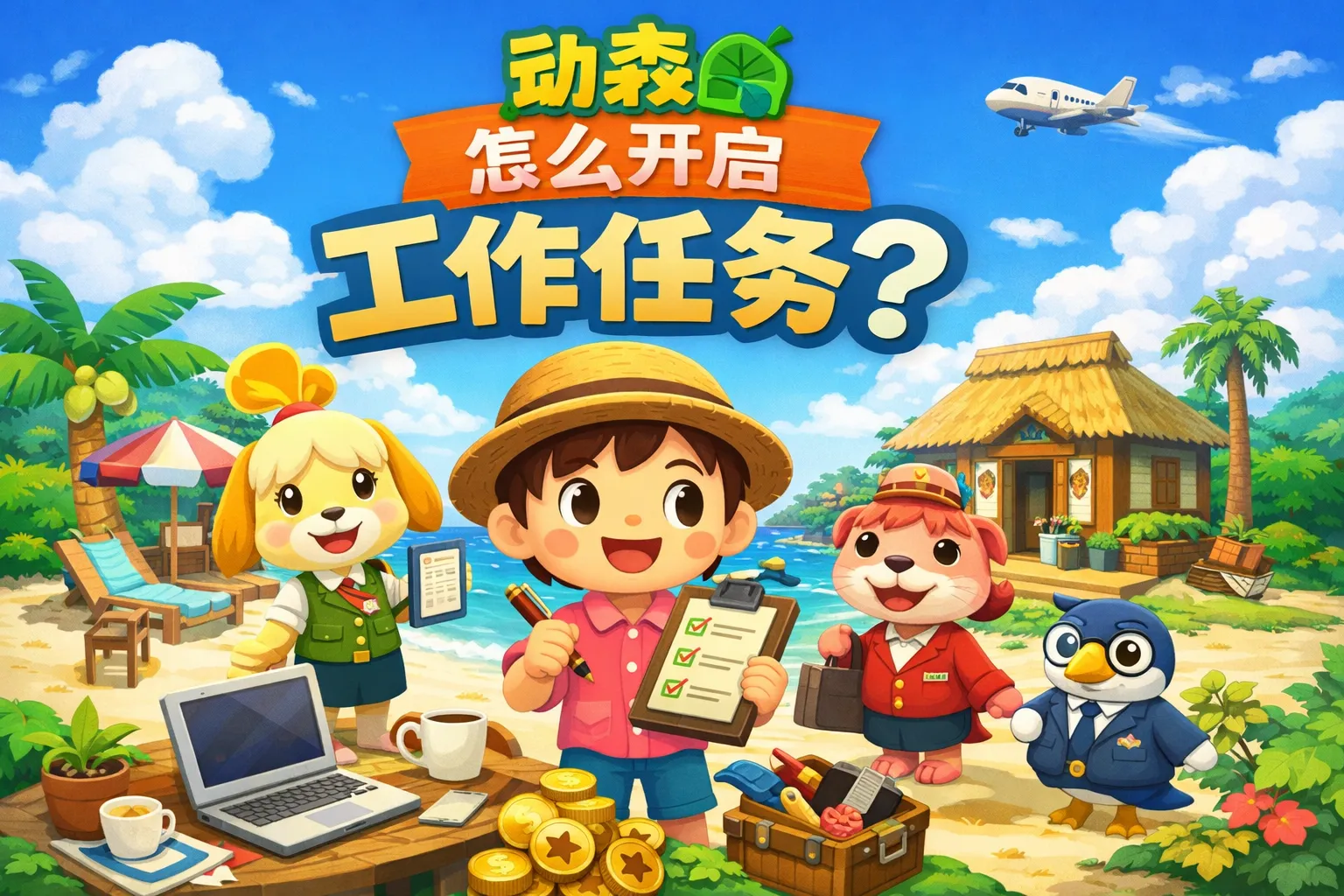 动森怎么开启工作任务