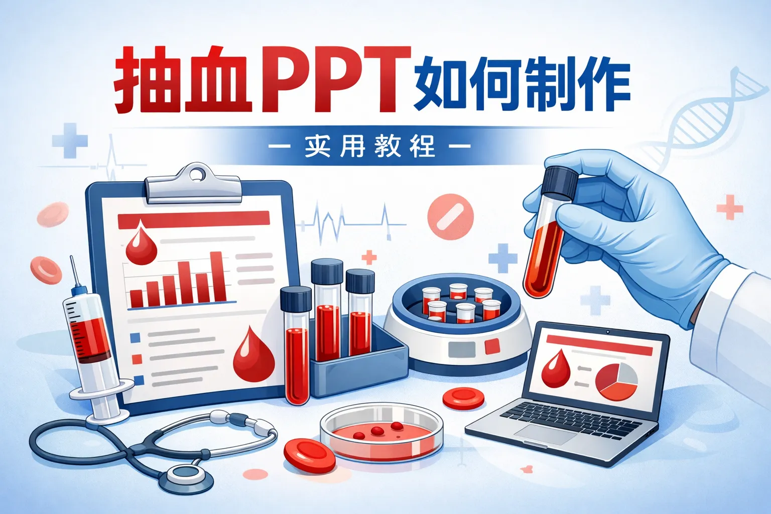 抽血ppt如何制作