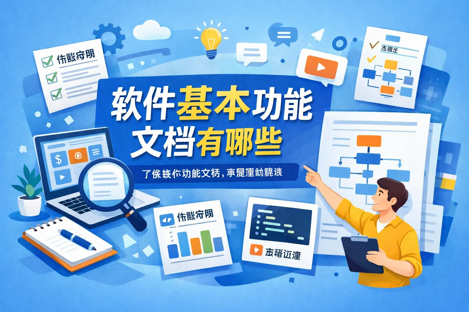 软件基本功能文档有哪些