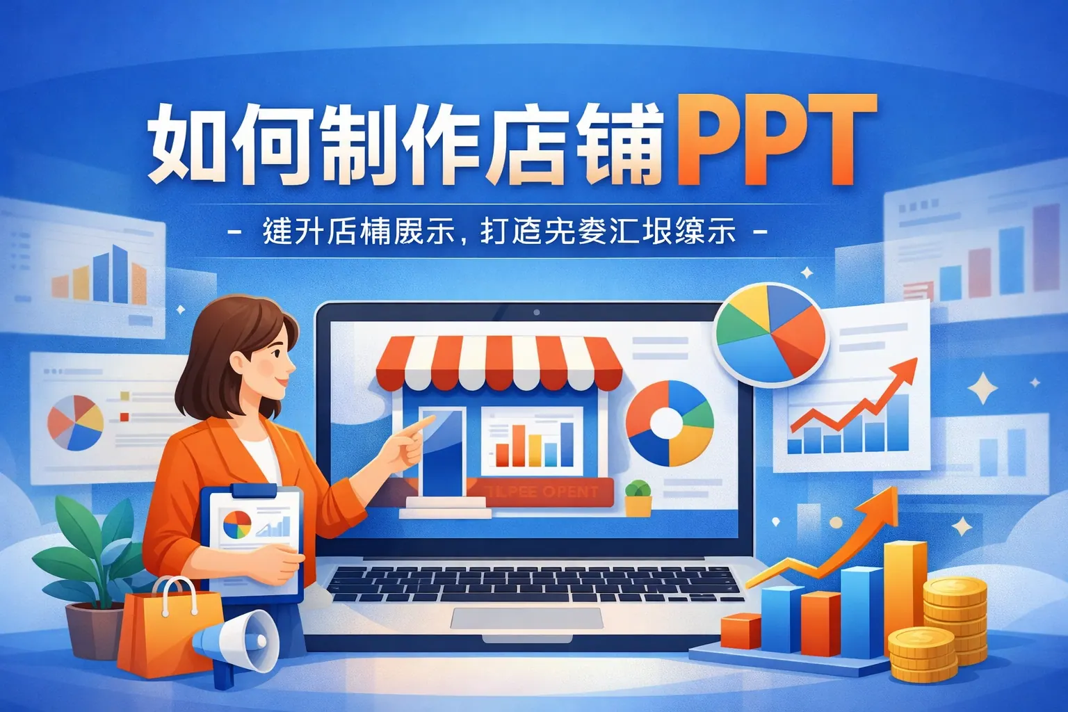 如何制作店铺ppt