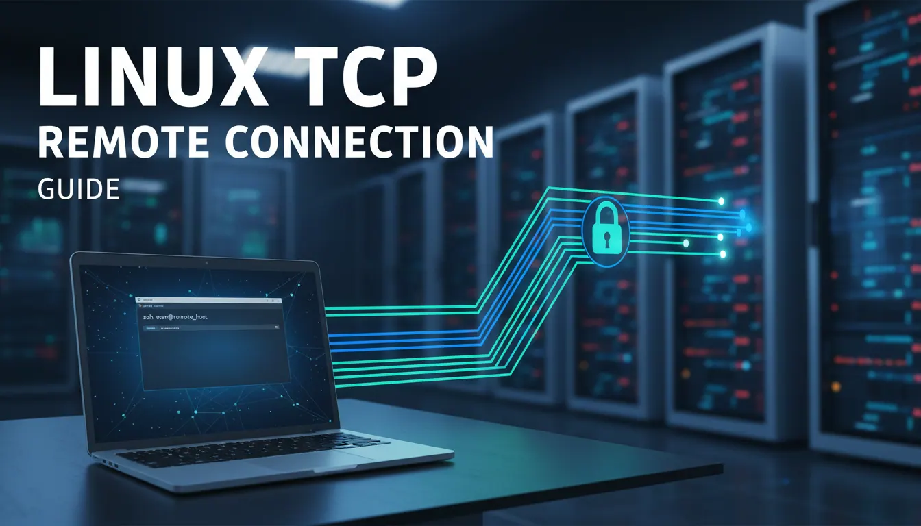 linux如何远程连接tcp