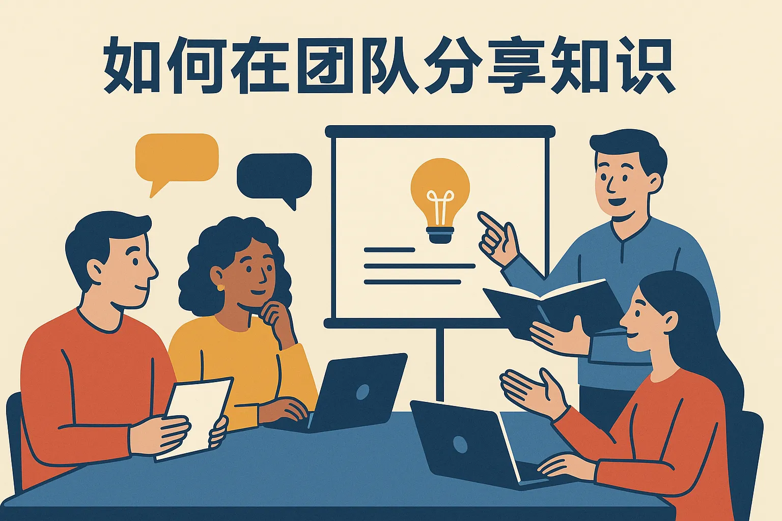 如何在团队分享知识