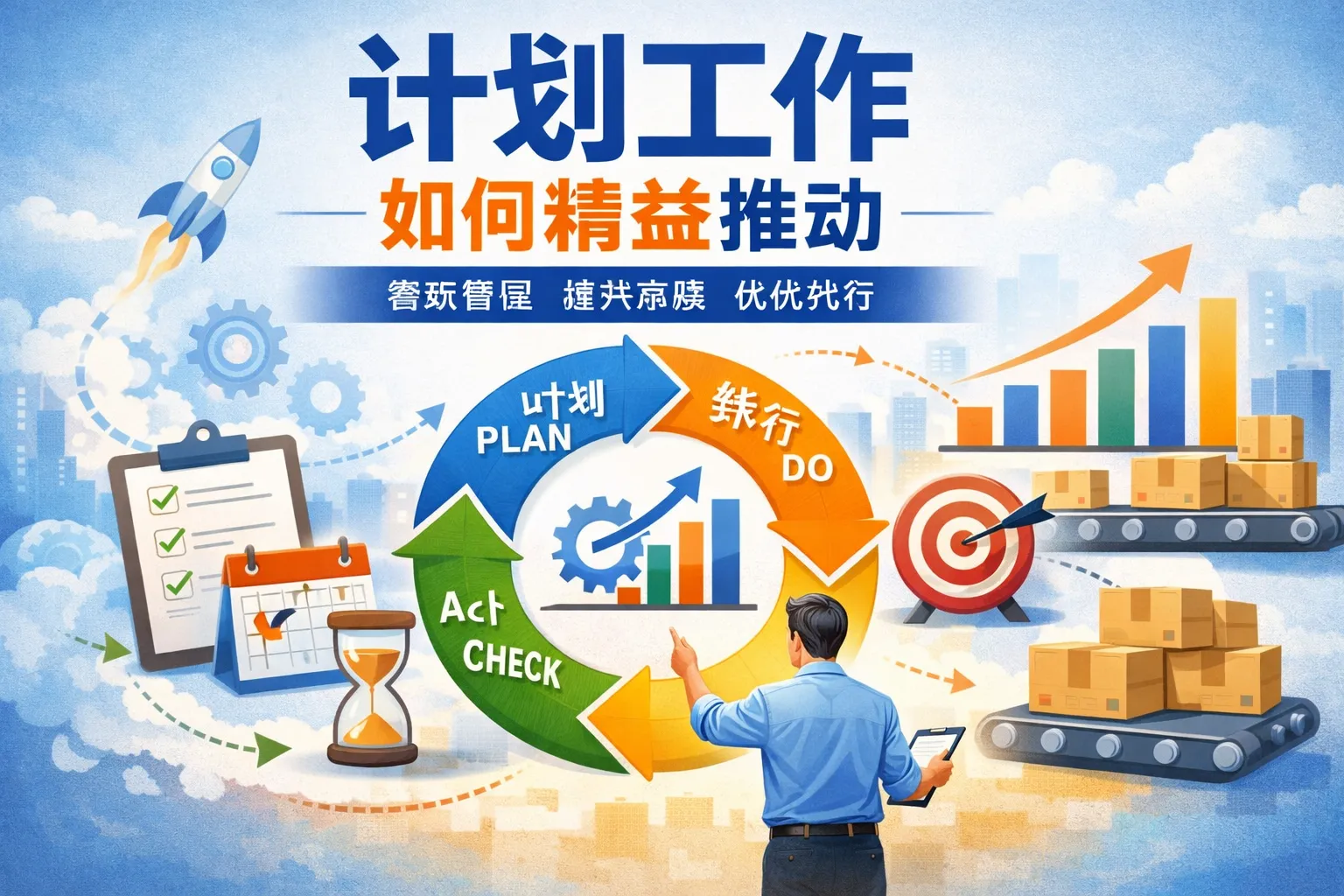 计划工作如何精益推动