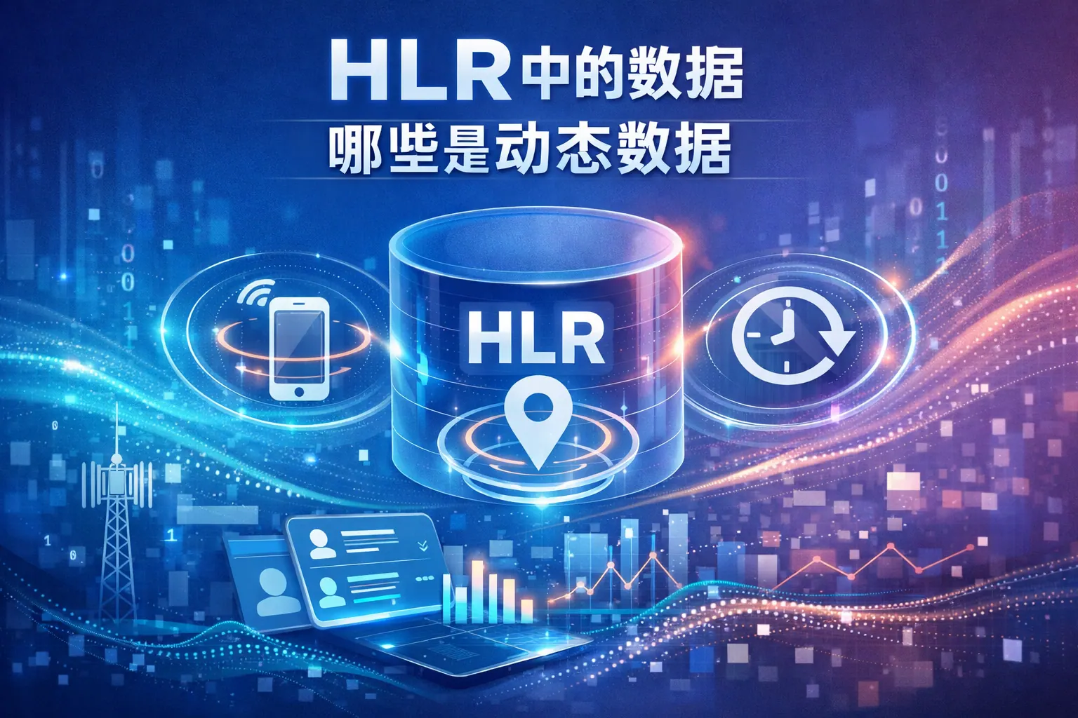 HLR中的数据哪些是动态数据