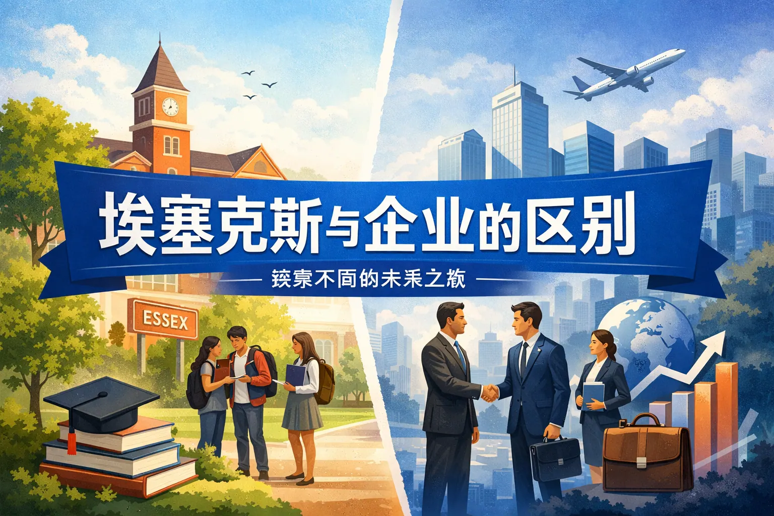 埃塞克斯与企业的区别