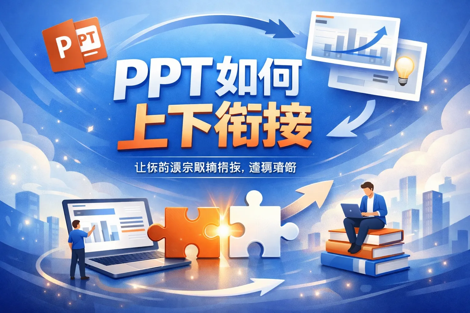 ppt如何上下衔接