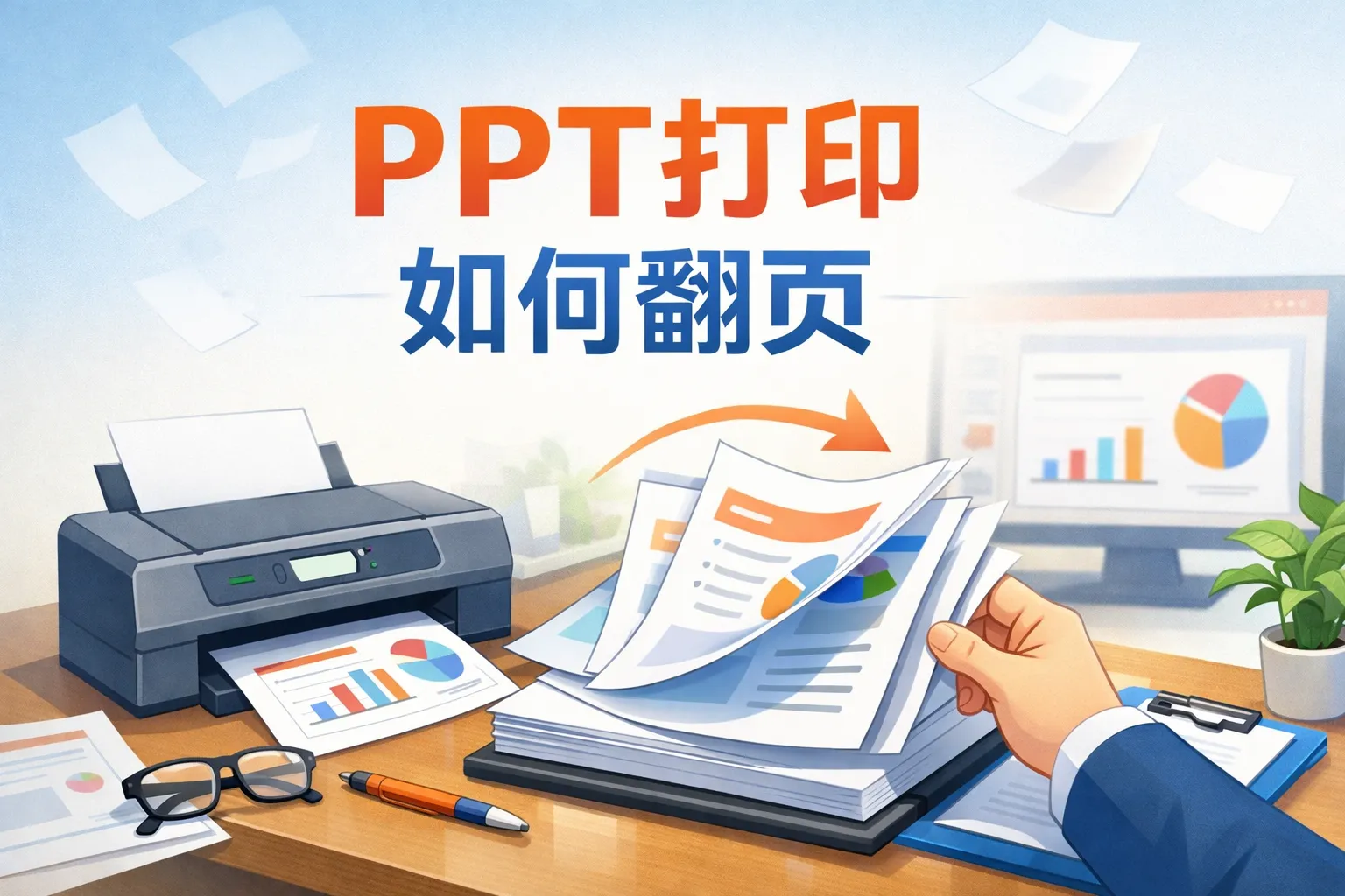 ppt打印如何翻页
