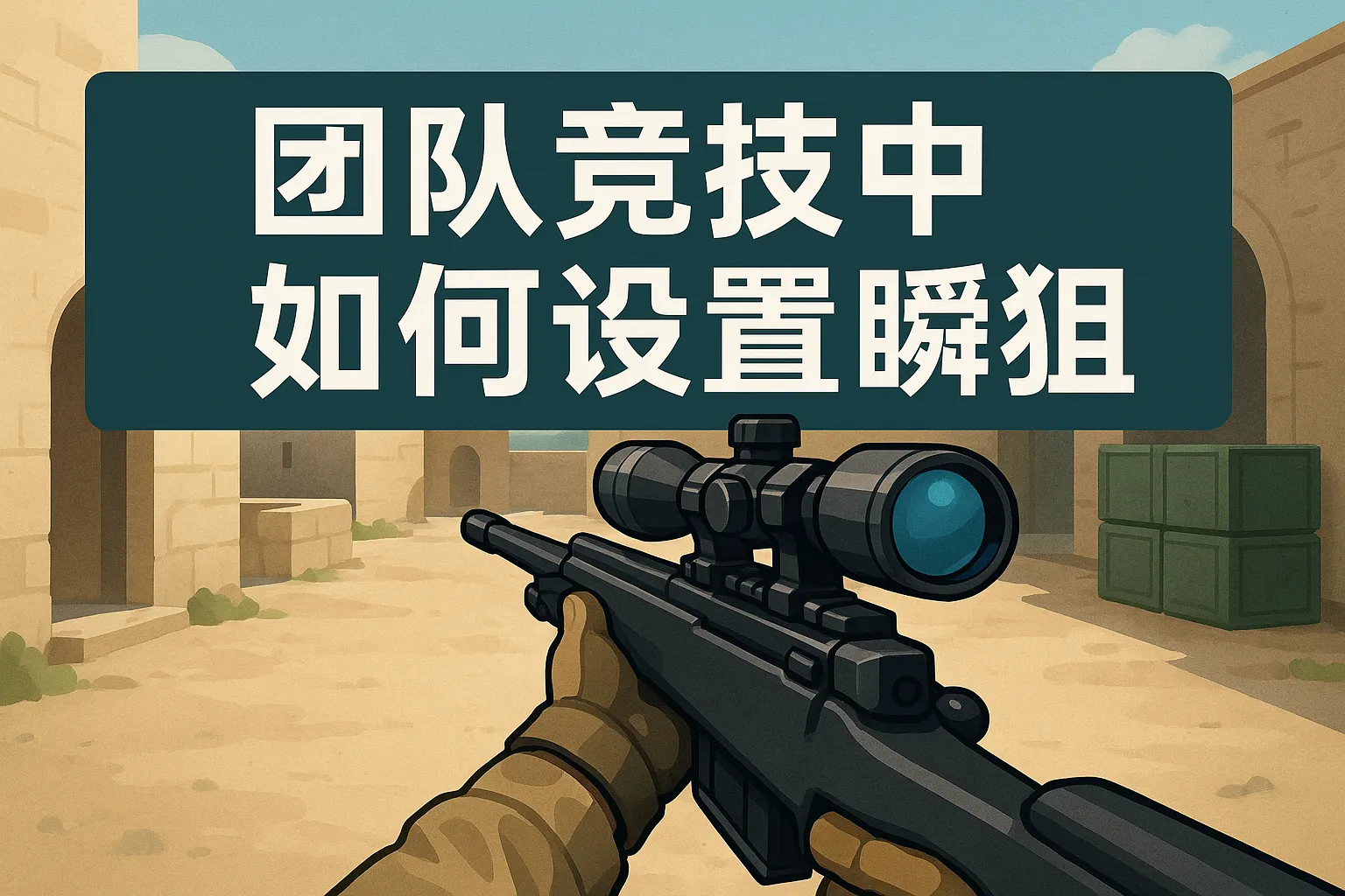 团队竞技中如何设置瞬狙