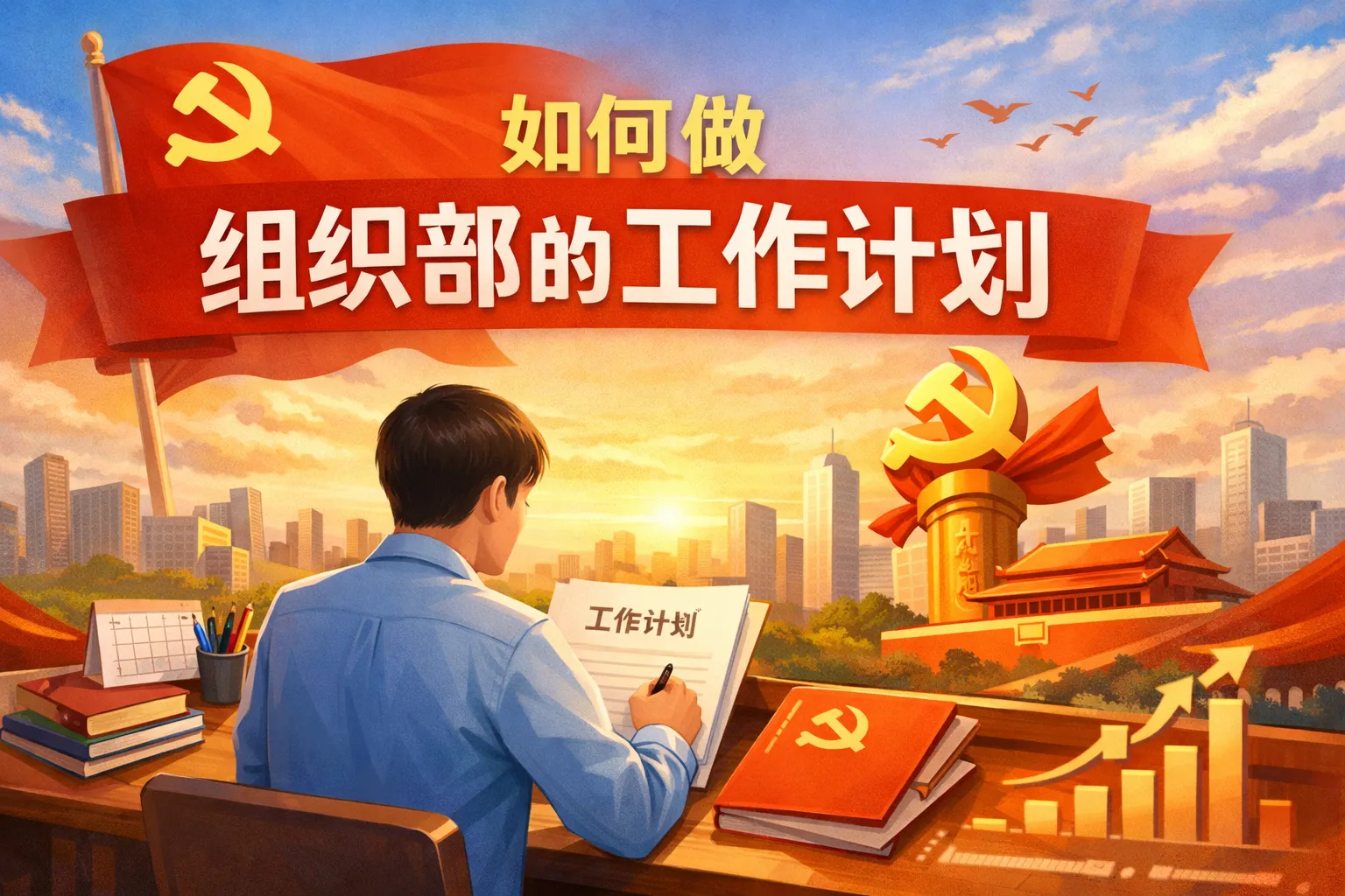 如何做组织部的工作计划