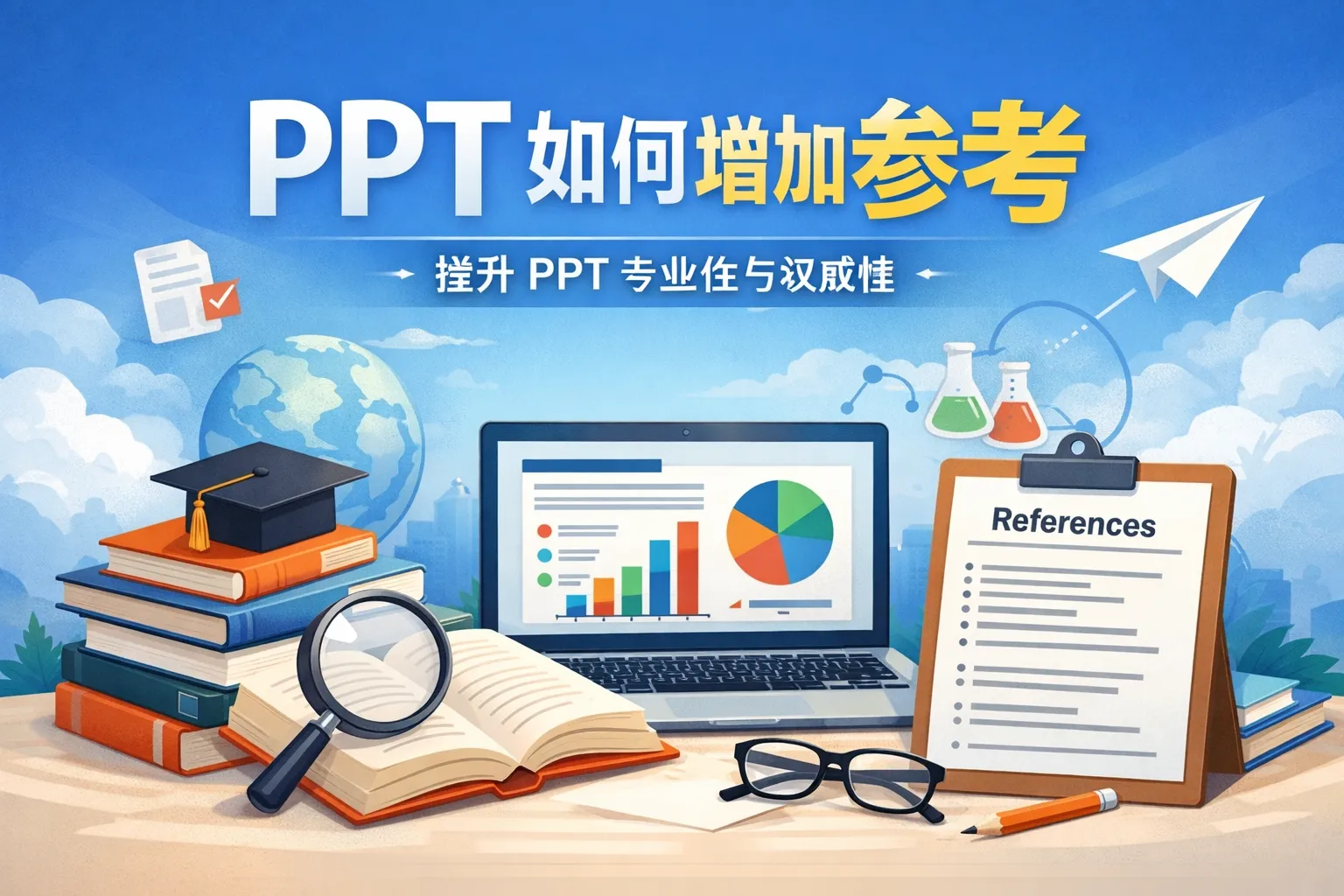 ppt 如何增加参考