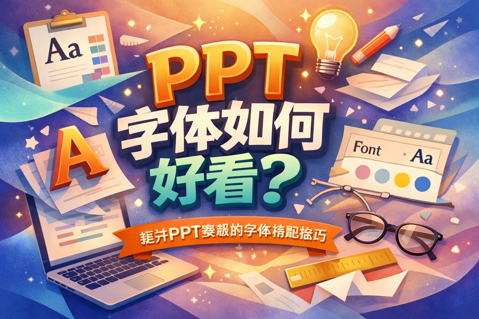 ppt字体如何好看