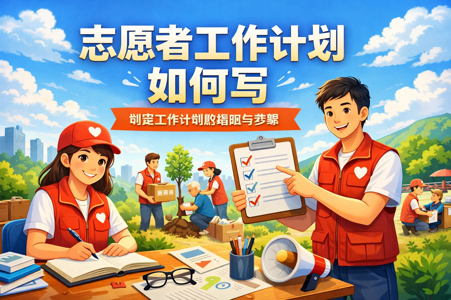 志愿者工作计划如何写