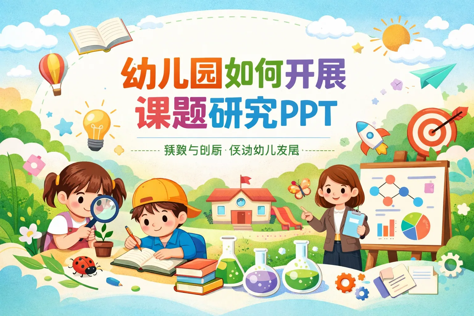 幼儿园如何开展课题研究ppt