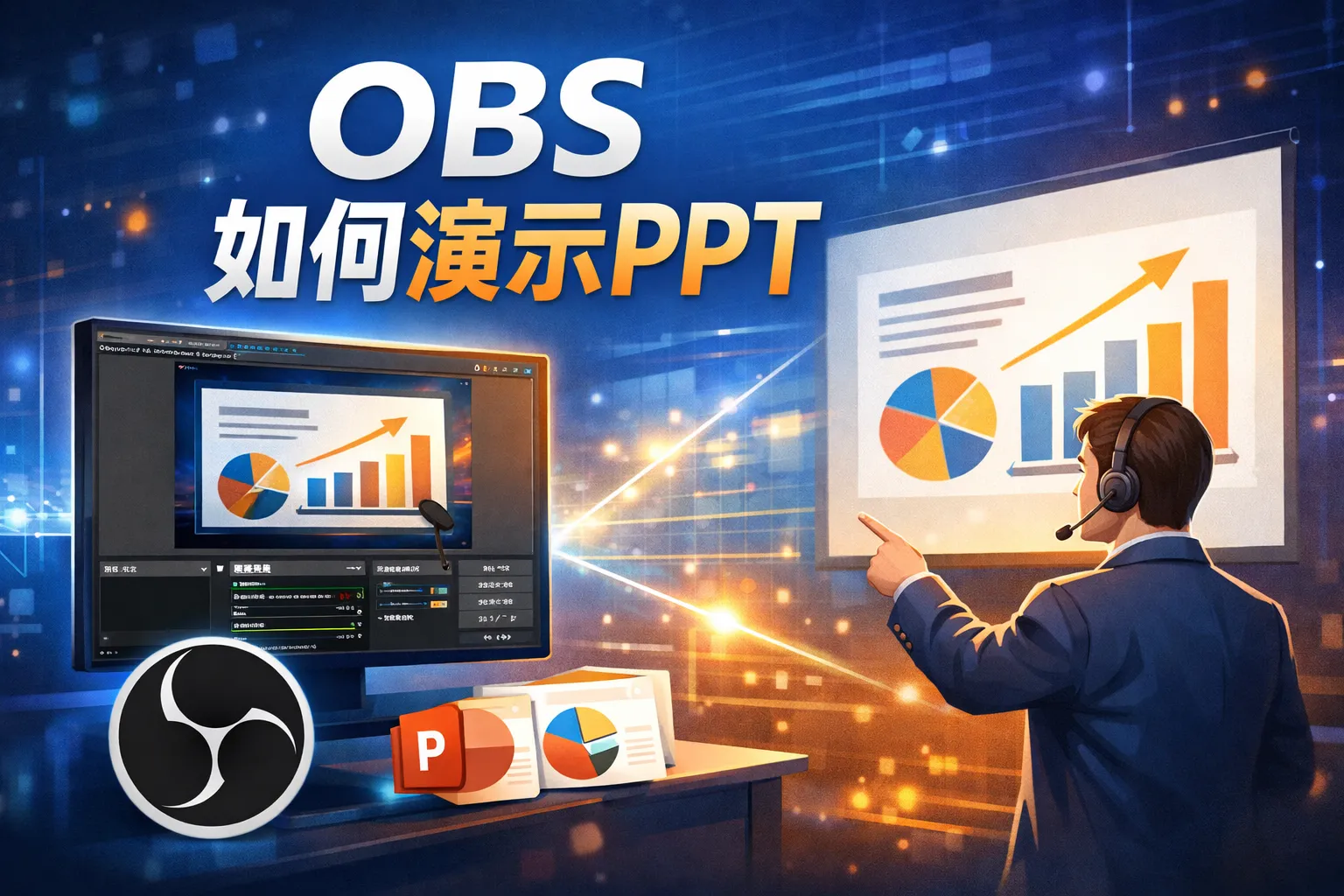 obs如何演示ppt