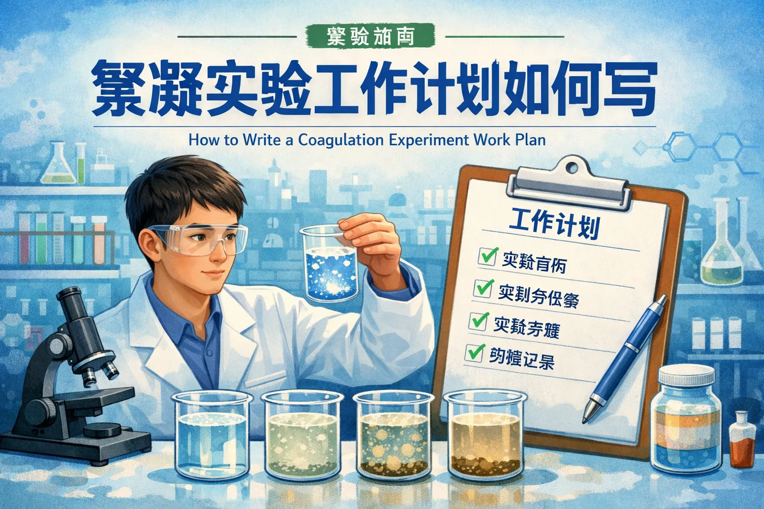 絮凝实验工作计划如何写