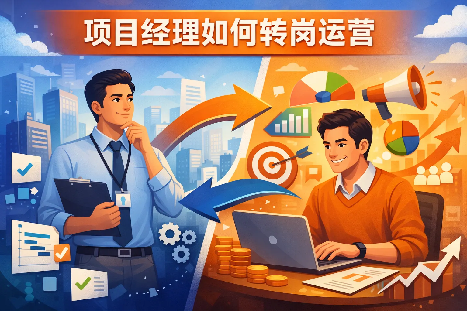 项目经理如何转岗运营