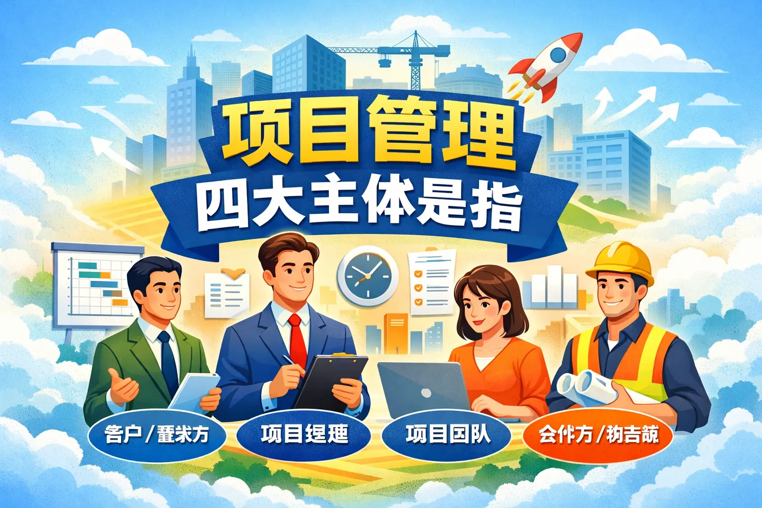 项目管理四大主体是指