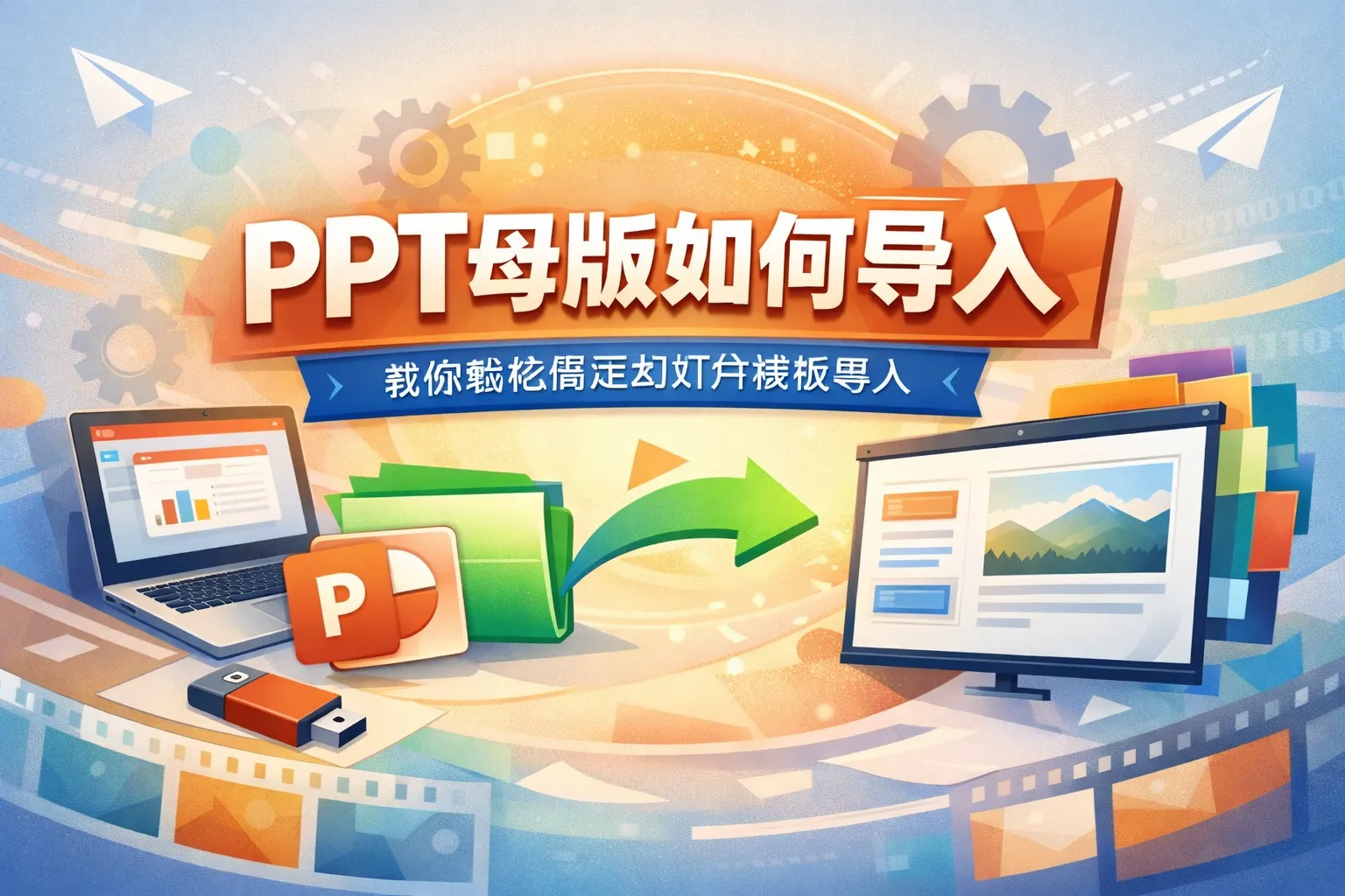 ppt母版如何导入