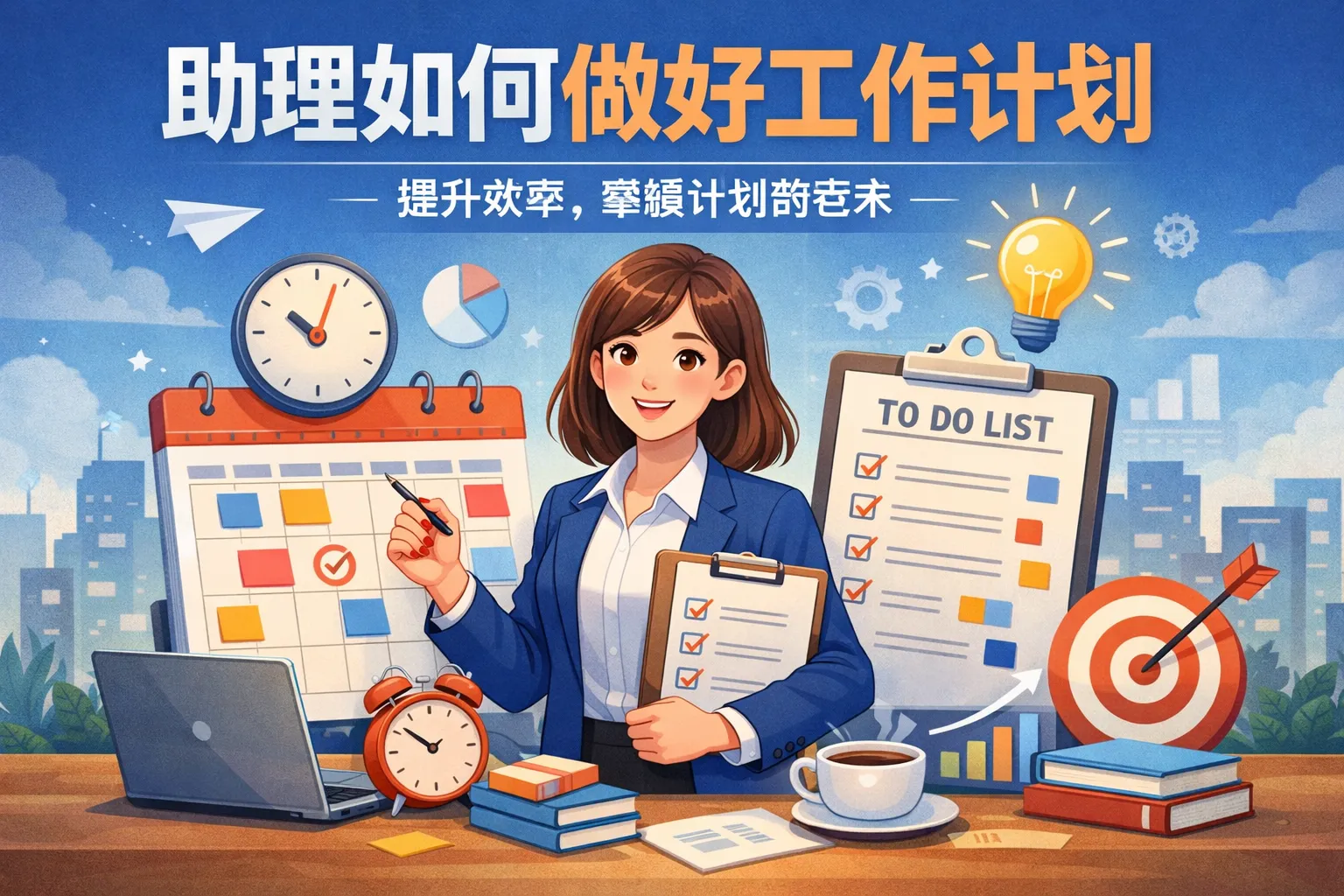 助理如何做好工作计划