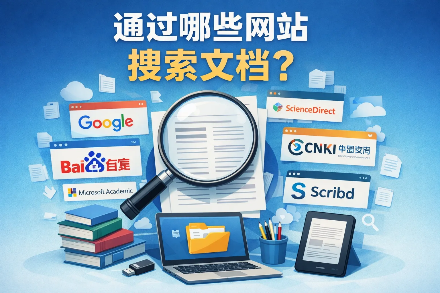 通过哪些网站搜索文档