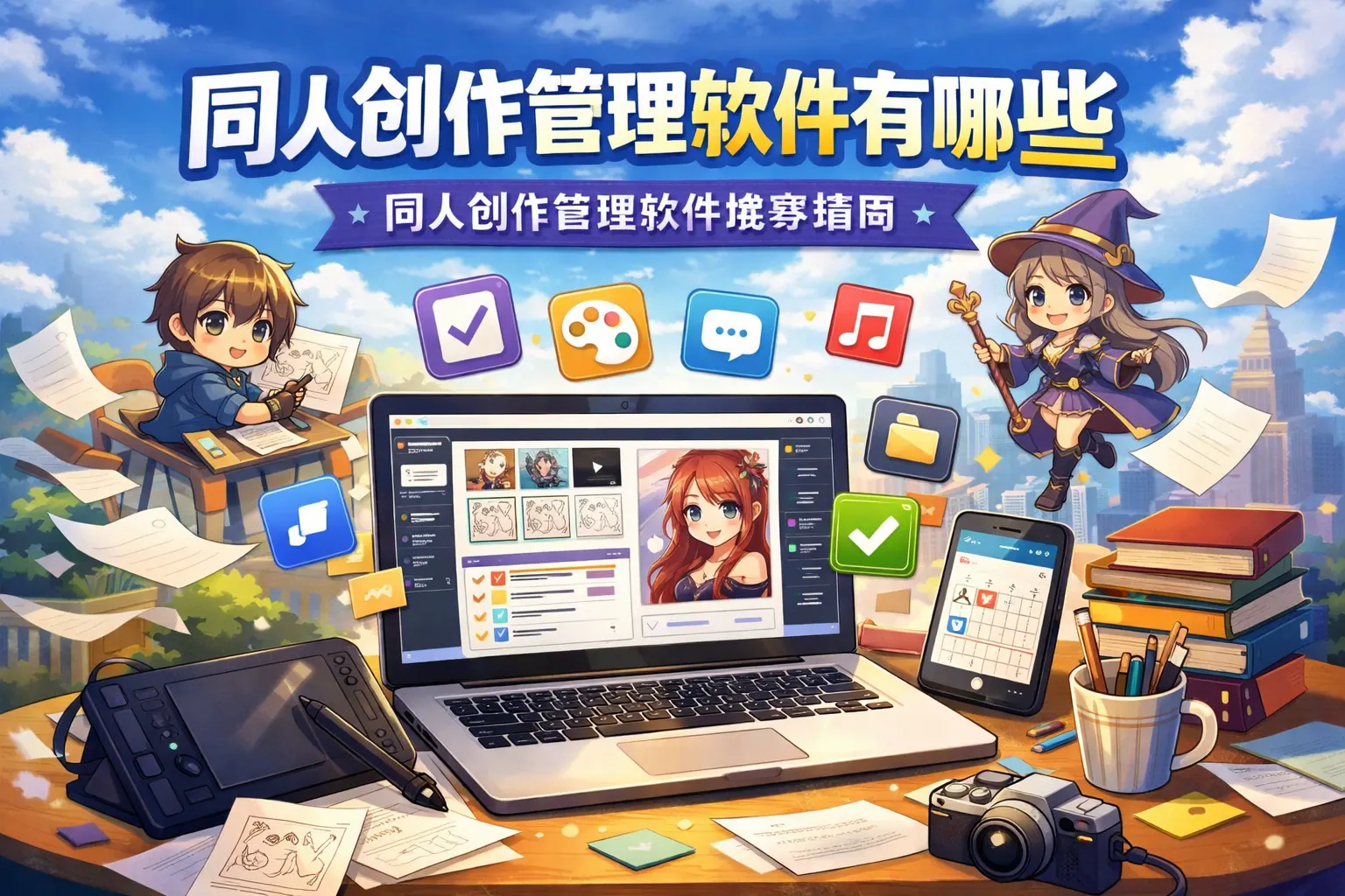 同人创作管理软件有哪些