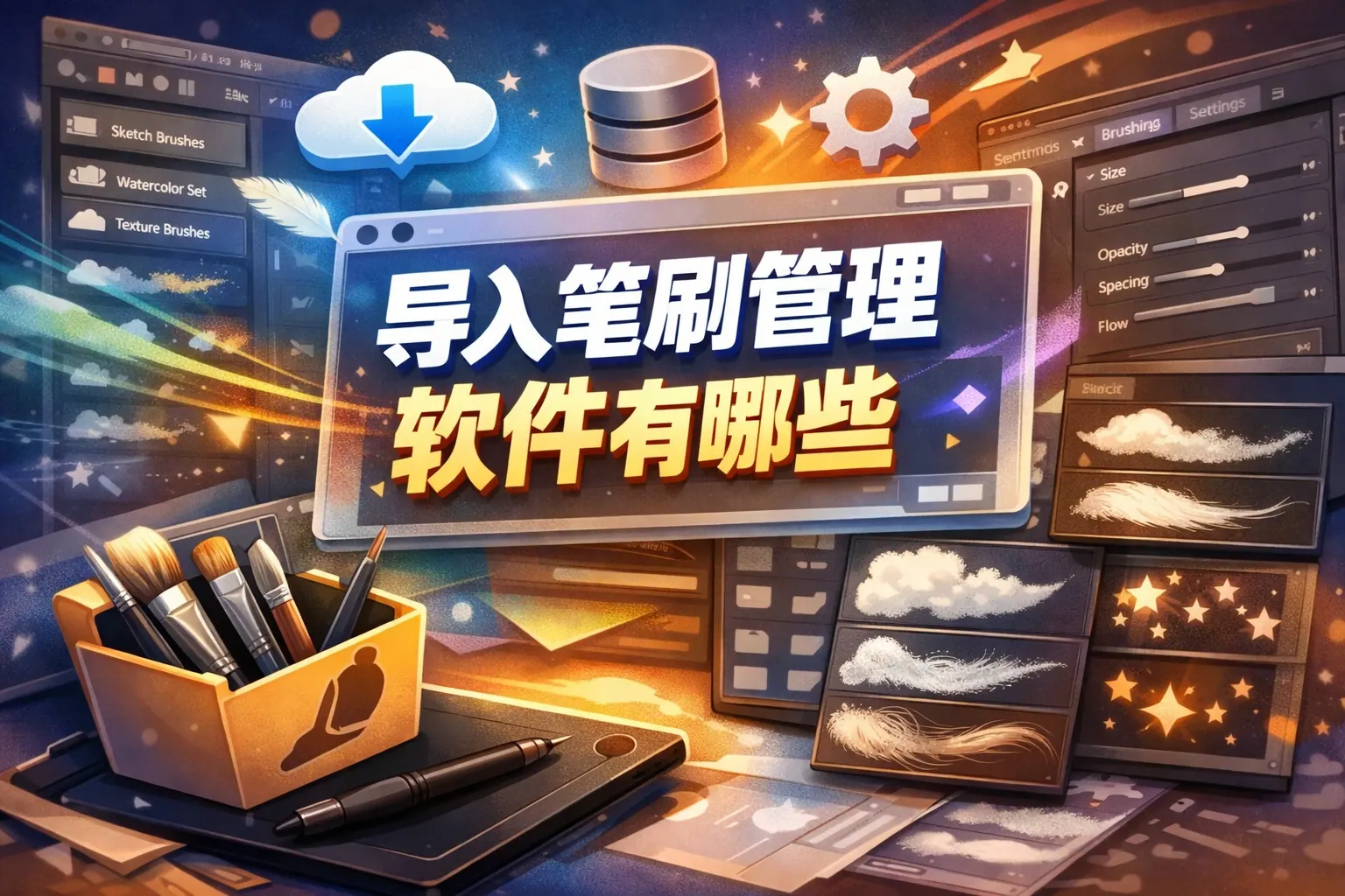 导入笔刷管理软件有哪些