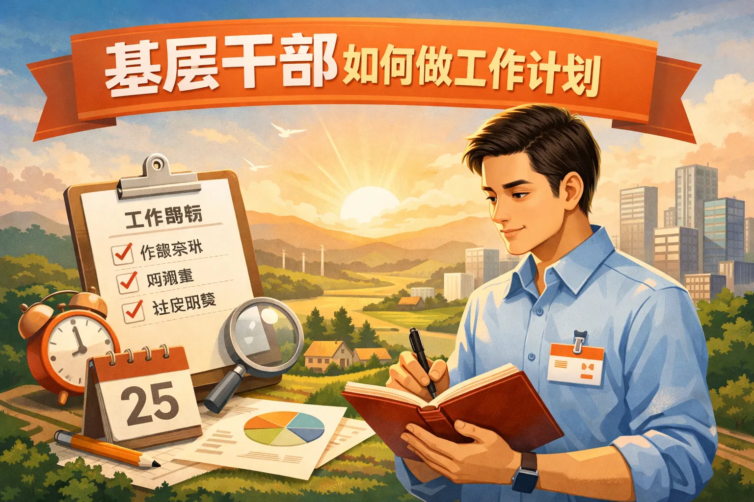 基层干部如何做工作计划