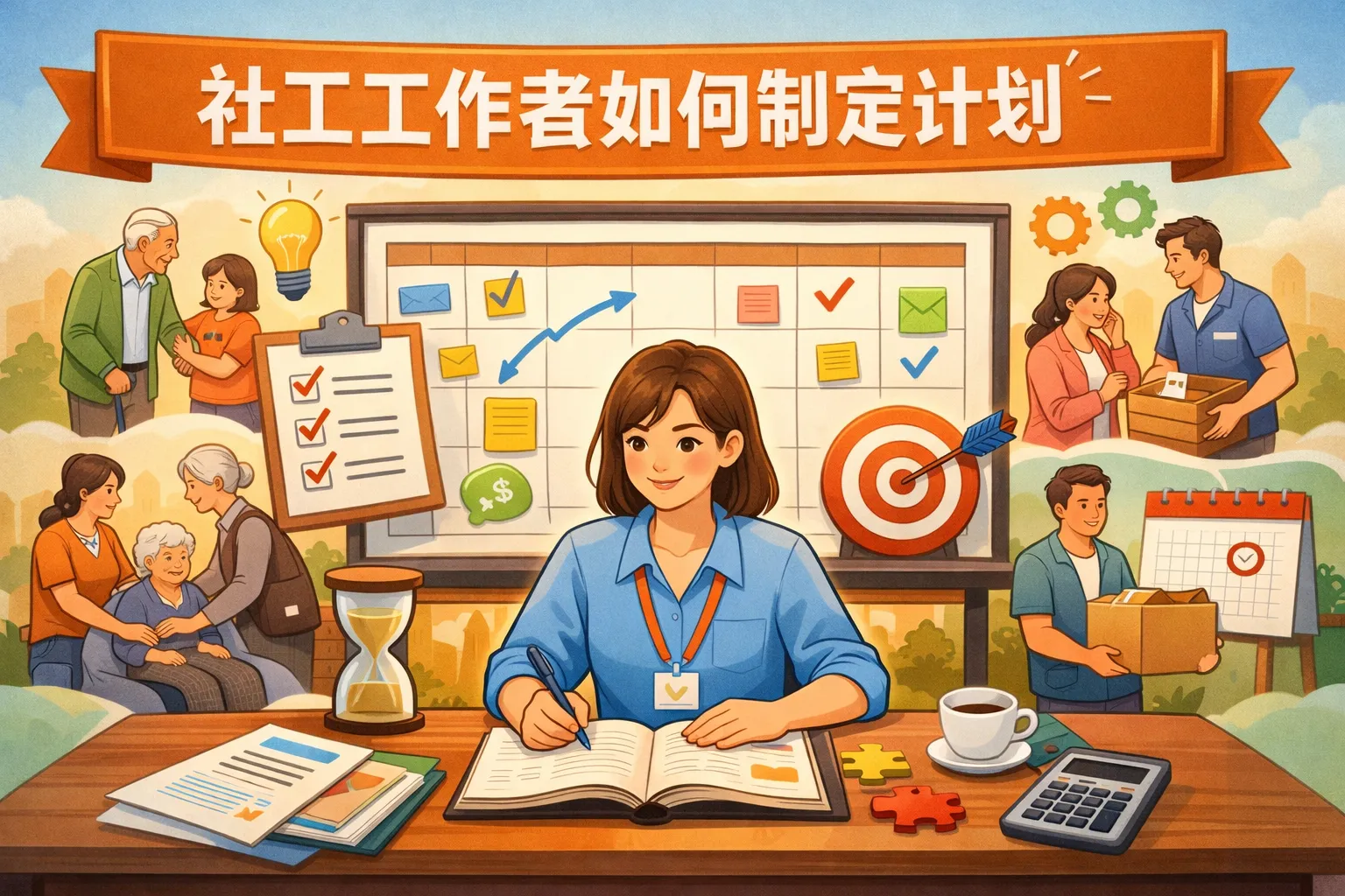 社工工作者如何制定计划